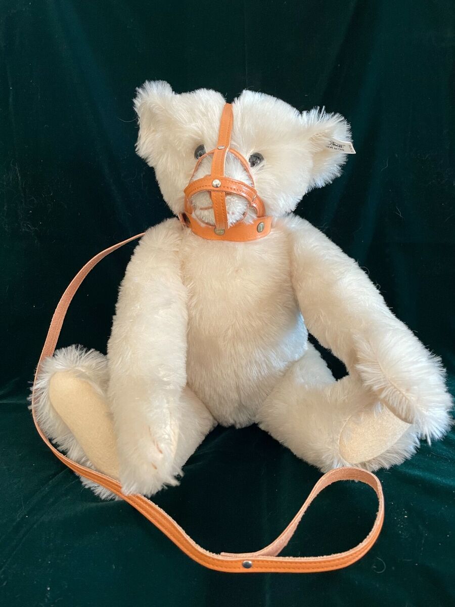 Steiff Muzzle Bear 1908 Limited Edition White Replica EAN Steiff Muzzle Bear 1908 Limited Edition White Replica EAN