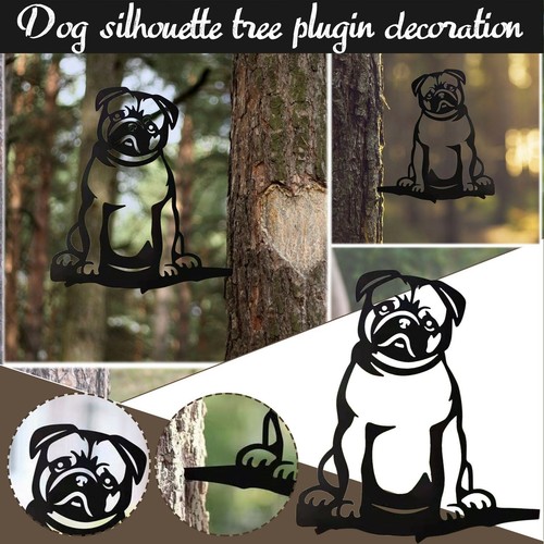 Art Hanging Metal Peeping Animal Ornaments Outdoor Garden Adornment Home Decor - Picture 44 of 46