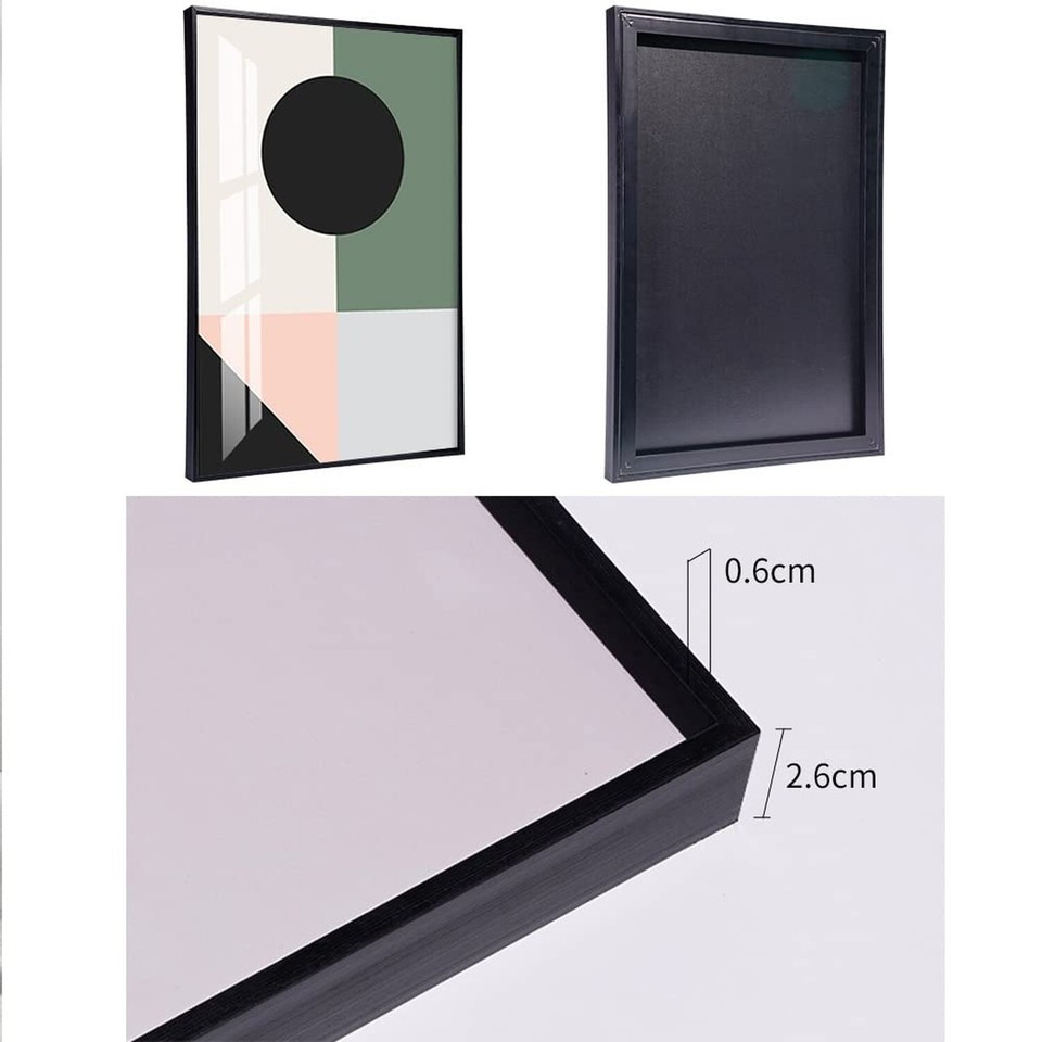 Framed Wall Art Set Modern Abstract Bright Style Painting Photo large