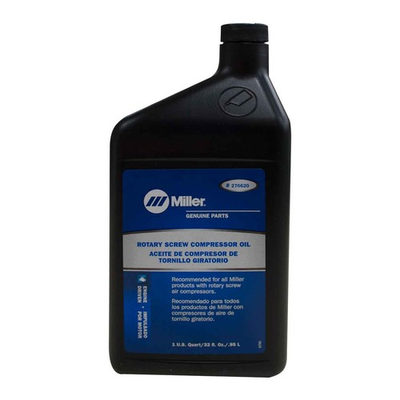 #ad Miller 276620 Oil Air Compressor Rotory Screw Synthetic 12 pack $443.99