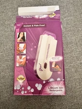 Blue light induction hair removal device