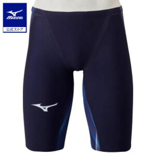 Mizuno N2MB0002 Half Spats GX Sonic V MR Swimsuit, Small - Blue