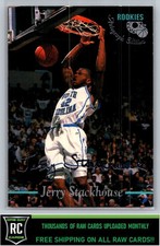 1995 Classic Rookies Autograph Edition Jerry Stackhouse 3 Tar Heels