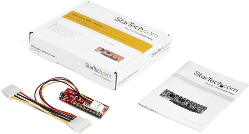 StarTech.com IDE to SATA Hard Drive or Optical Adapter Converter, Black - Picture 4 of 4