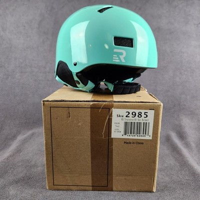 Traverse H1 Ski Snowboard Helmet Medium Teal Green Unisex 55-59cm Hard Shell