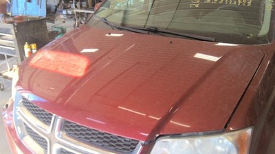 Used Hood fits: 2014 Dodge Caravan  Grade C