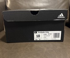 Adidas Purehustle 2 Elite White Black Womens Metal Softball Cleats Size 10