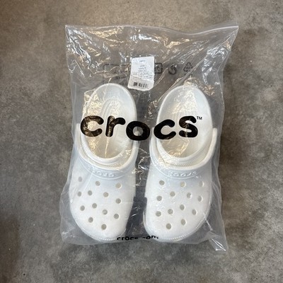 NEW! Crocs Classic Clog White 10001-100 | MENS SIZE 5 | WOMENS SIZE 7