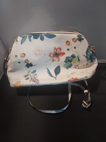 Nine West Floral Crossbody Handtasche Canvas Blumenmuster Damen’s - Bild 8 von 11