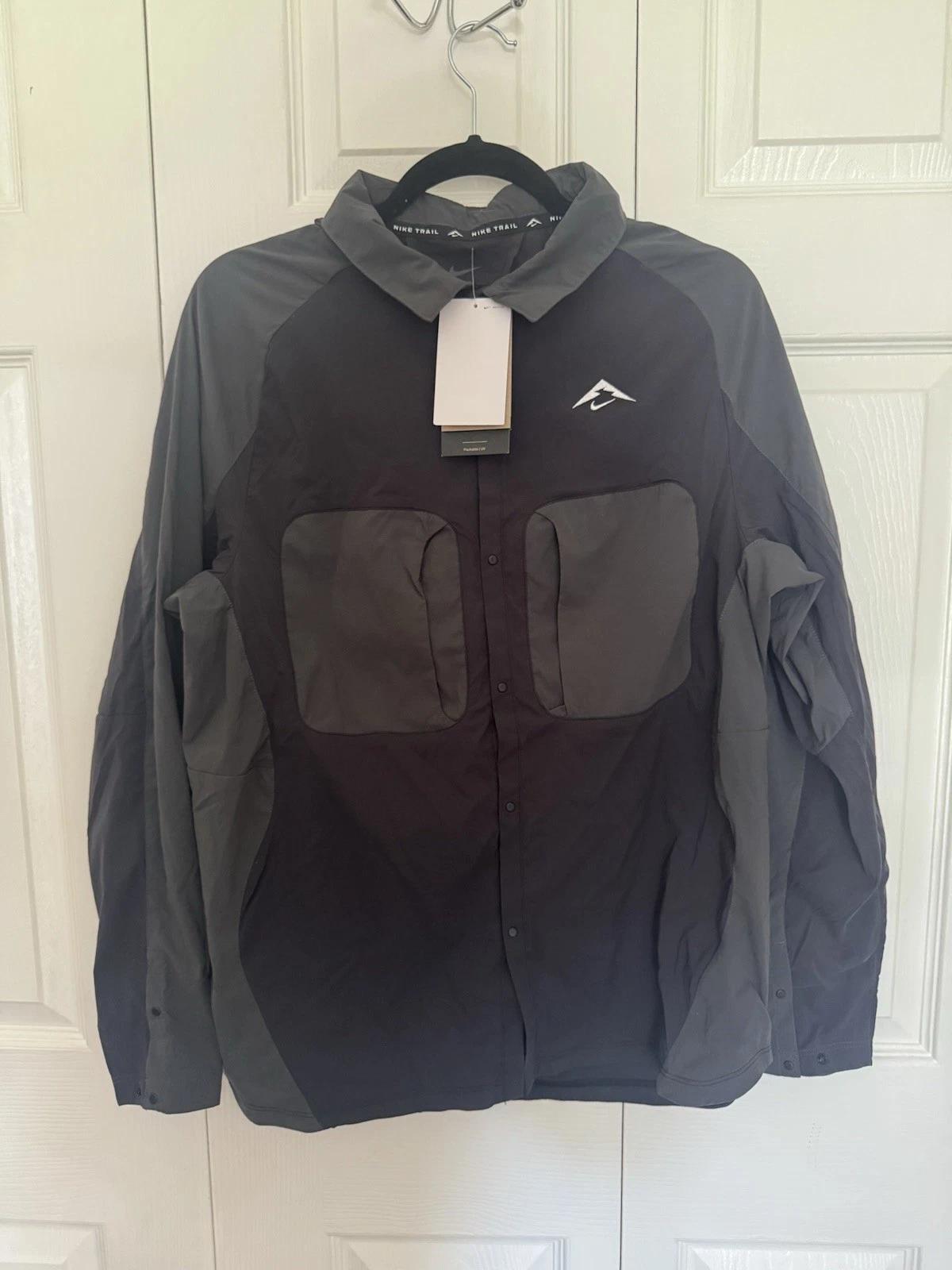 Nike Trail UPF 40+ Dri-FIT ADV UV Running Shirt Jacket Men’s Sz M HJ5079-010