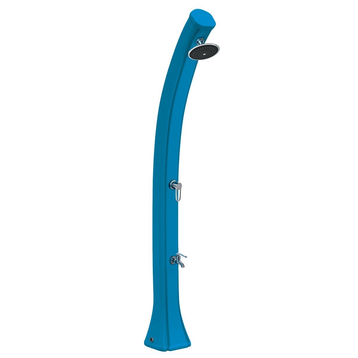 Douche solaire Happy 4x4 Formidra bleue 44L en polyéthylène