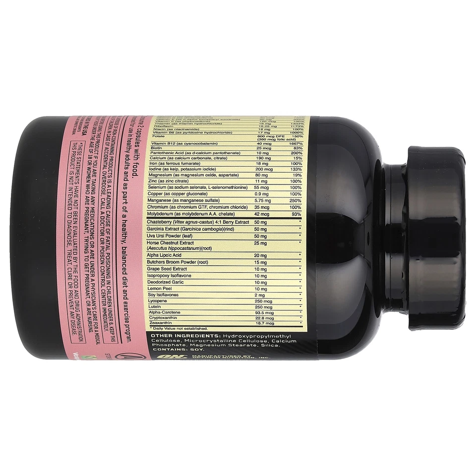 Opti-Women®, Multivitamin for Active Women, 60 Capsules - Image 3 of 3