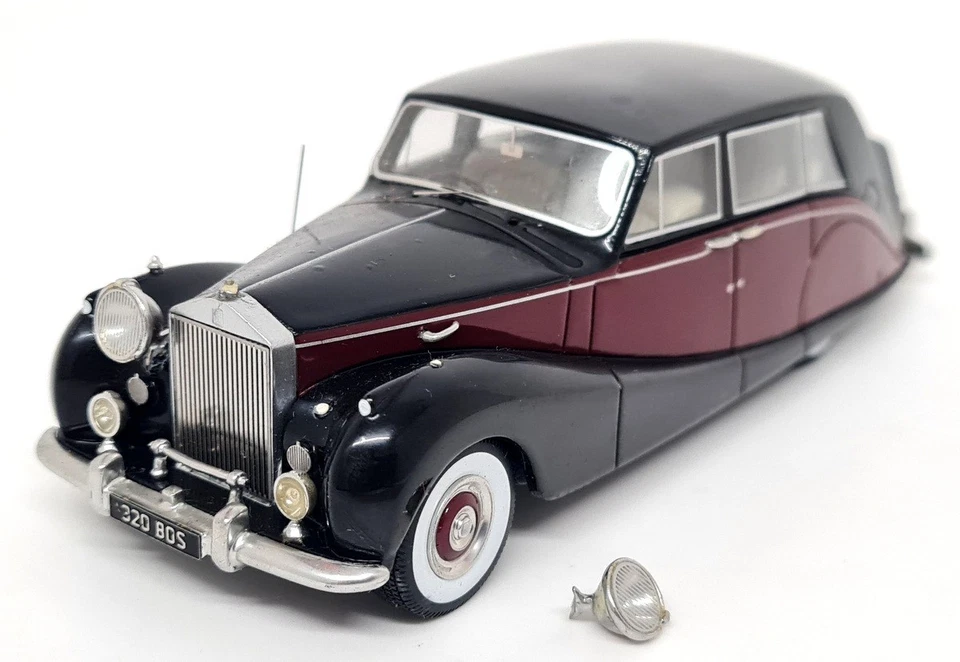 BOS 1/43 Rolls Royce Silver Wraith Hooper Empress 1956 Resin Model Car REPAIRS - Image 3 of 4