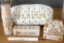 Plouise Teddy Bag Galaretka Usuwanie makijażu Mycie twarzy Maska do ust Błyszczyk do ust Charms Zestaw