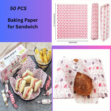 Greaseproof Paper Food Wrapping -Oil-Proof Paper, Baking Paper for Sandwich