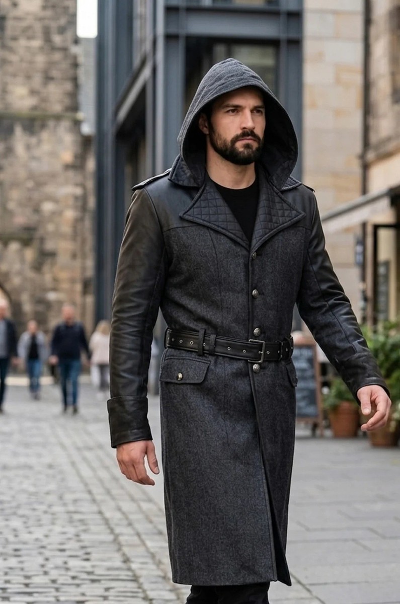 Assassins Creed Odyssey Syndicate Jacob Frye Men's Jacket Leather