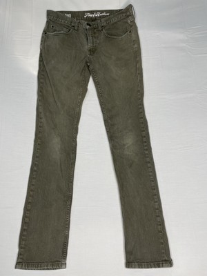 Flag & Anthem Oakland Slim Men s Jeans Green Stretch Size 31 / 32