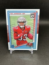 2025 Panini Donruss Optic Rated Rookie Tez Johnson #231 Buccaneers NFL