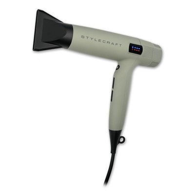 Sage Hair Dryer Professional Lightweight with 2 Concentrator Nozzles, 1 Diffuser