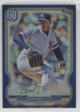 2020 Gypsy Queen Box Topper Chrome Indigo Refractor 74/150 Aroldis Chapman rw0