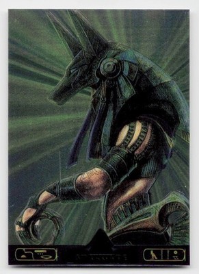 1994 Collect-A-Card Stargate #CS-4 Anubis Characters