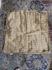 Croscill  Linen Gold  2  Euro Shams   26  X 26