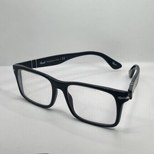 Persol 3050V 966 Eyeglasses Men Black Grey Gradient Square Frame Hand