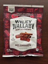 Hot Cinnamon Licorice Wiley Wallaby Classic Licorice  4 pack