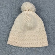 Vtg Wigwam Beanie Snow Retro Winter Pure Wool Ski Hat Cap Toboggan Ridged USA