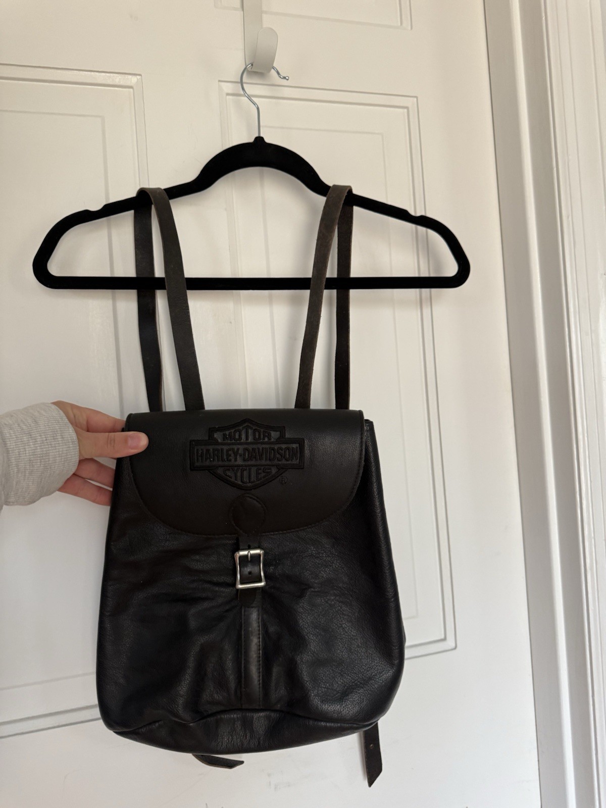 Harley Davidson backpack Leather - image 3