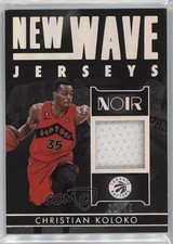 2022-23 Panini Noir New Wave Jerseys 30/99 Christian Koloko #NWJ-CKK 1ib5