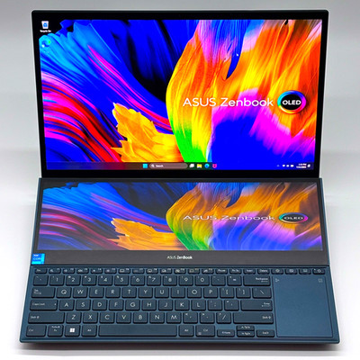 ASUS ZENBOOK PRO Duo 15'' 4K OLED Touchscreen I7-12700H RTX3060 1TB WIN11 LAPTOP