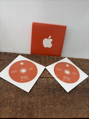 Vintage Apple iMac DV Software Package, Software Install & Restore CDs, More