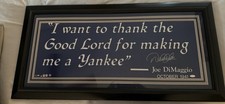Derek Jeter AUTOGRAPHED  “I Want To Thank The Good Lord For Making Me A Yankee.”