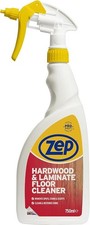 Zep Hardwood & Laminate Commercial Floor Cleaner Ready to Use & No Residue 750ml