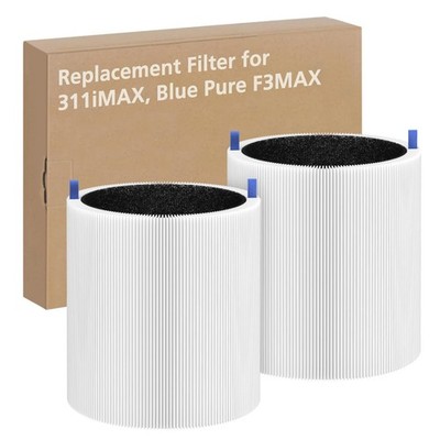 2-Pack 311i Max HEPA Replacement Filter for Blue Pure 311i Max Air Purifier