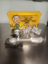 Vintage Cast-Rite Metal Casting Set Made By Rapco