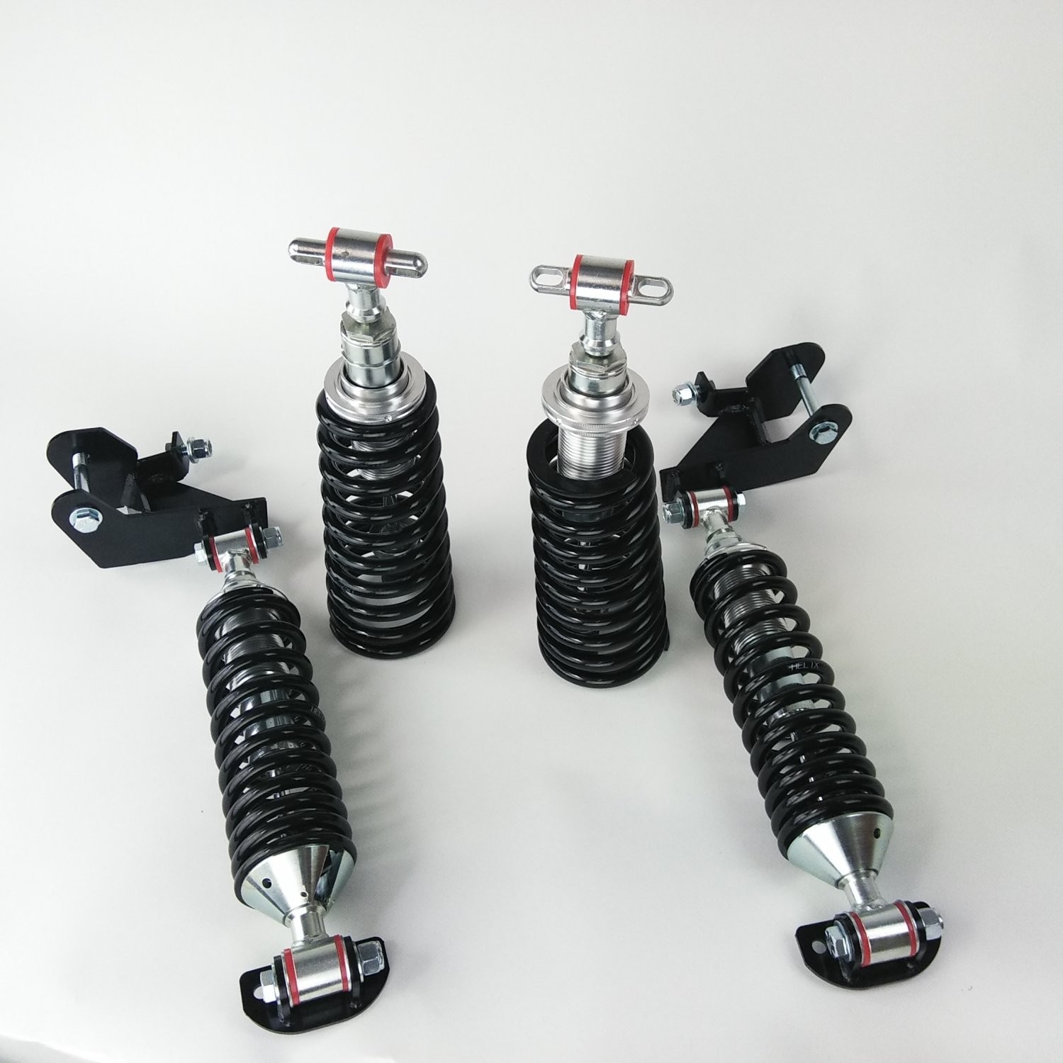 64 - 67 GM A Body Adjustable Coil Over Shocks Front Springs Rear Small ...