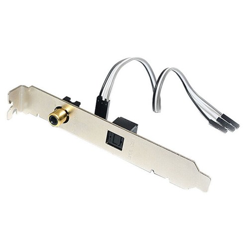 SPDIF Optical RCA Out Daughter Card For ASUS For Gigabyte MSI Motherboard f - Afbeelding 3 van 5