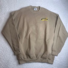 Vintage Lee Ultraweight UVM College of Medicine Sweatshirt Tan Mens 2X USA Made