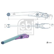 Querlenker hinten für Alfa Romeo Giulietta 940 | 24523877