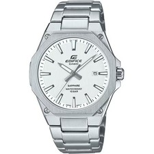 Casio Edifice EFR-S108DJ-7AJF Sapphire White Dial Slim Men's Watch New