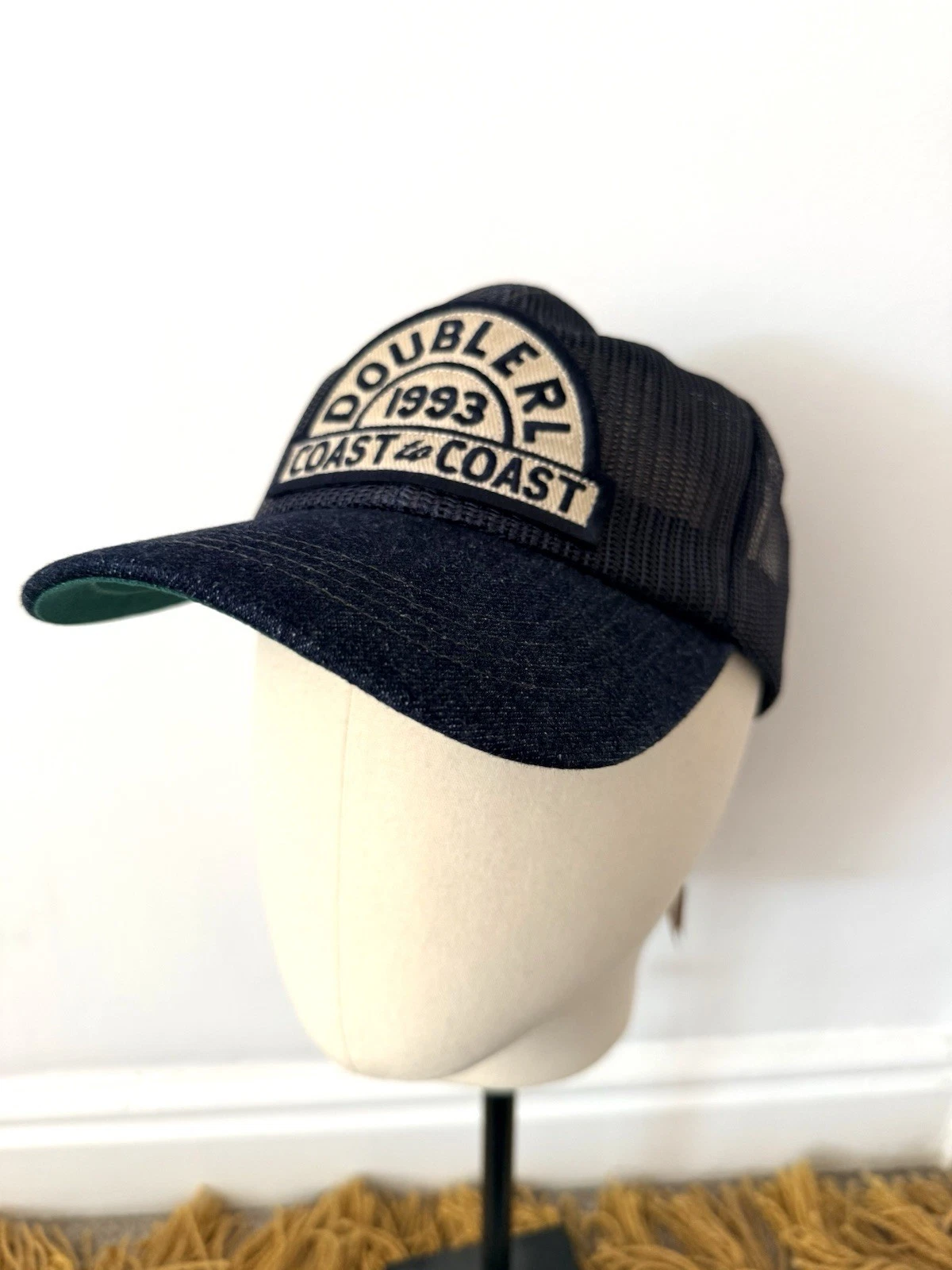 Ralph Lauren RRL Denim Bill Mesh Trucker Cap