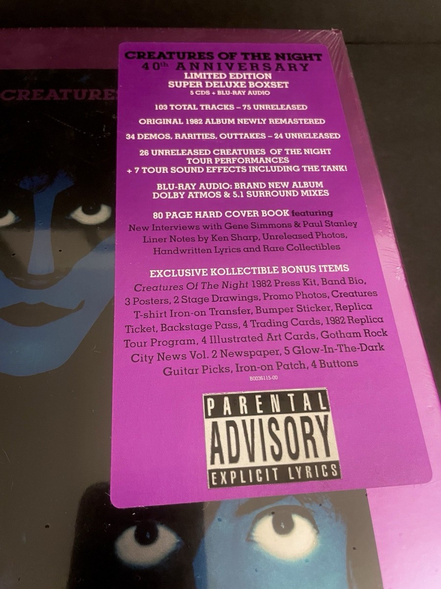 Kiss Creatures of the Night (40th Anniversary) [Super Deluxe 5 cd