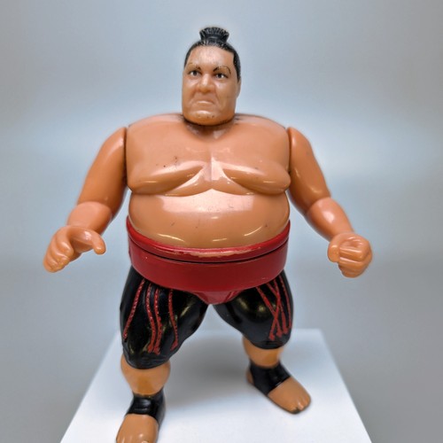 WWF Hasbro Yokozuna Action Figure 1994 Series 8 Pr...