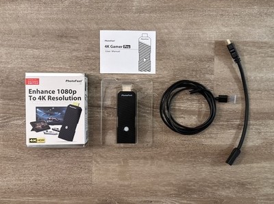PhotoFast 4K Gamer Pro Video Game Console HDMI 4K upscaler 1080p to 4k @60fps