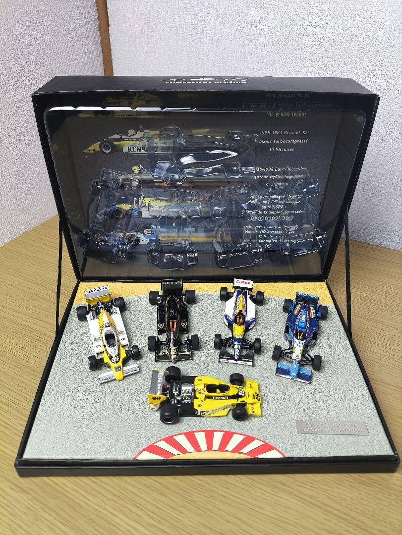 ルノー特注 　LES MYTHIQUES　1/43　ルノー　F1　5台セット ルノー特注 LES MYTHIQUES 1/43 ルノー F1 5台セット Renault