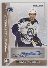 2016-17 Leaf ITG Heroes & Prospects Prospect Bronze Max Lajoie #PA-ML1 Auto 1q2