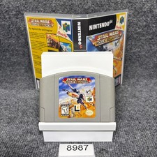 Star Wars Rogue Squadron Nintendo 64 Cartridge & Case Tested Works