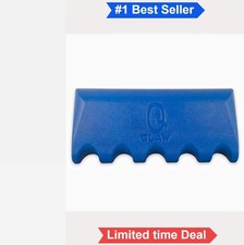 Pool Cue Holder Rack Blue 5 Cue Wall Mount Q Claw Storage Billiard Room